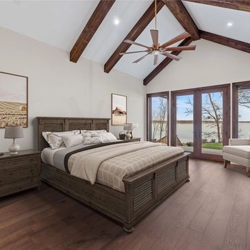 Luxury Texas waterfront custom lakefront house Richland Chambers Lake