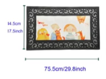 Sublimation door mat