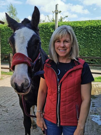 Equine assisted therapy team
