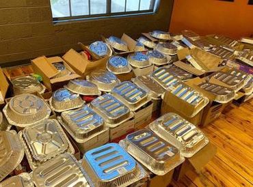 Thanksgiving basket assembly