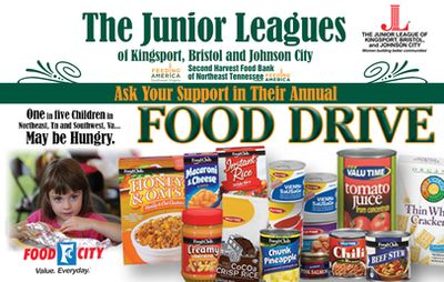 Junior League of Bristol Food Drive