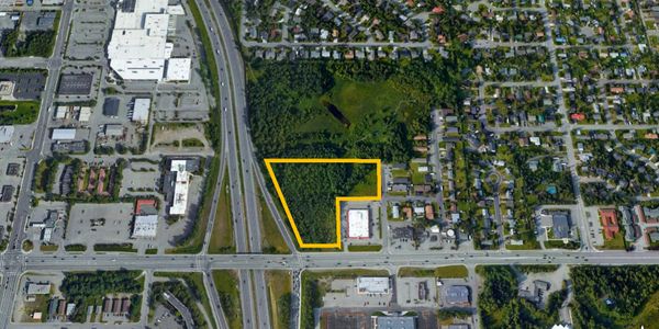 Tudor and New Seward highway, mixed use development. adjacent to the Career Academy