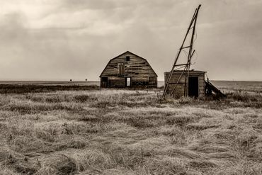 Old Barn in the Panhandle of Oklahoma