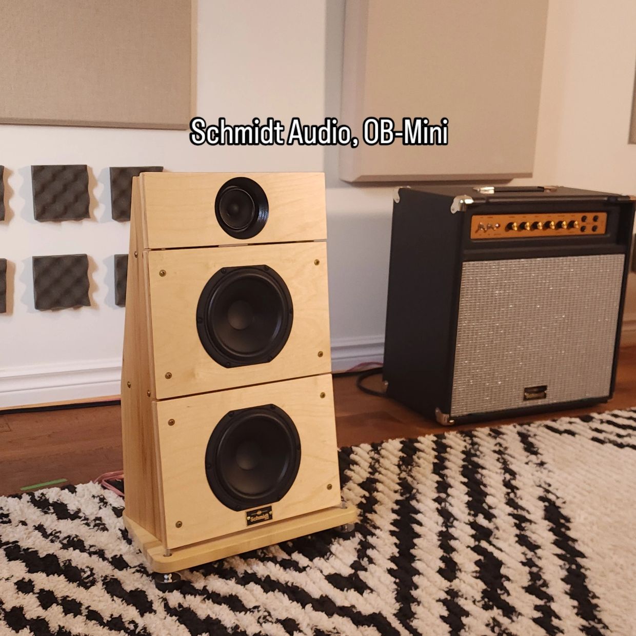 OB-Mini Open Baffle Speakers Schmidt Audio Canada