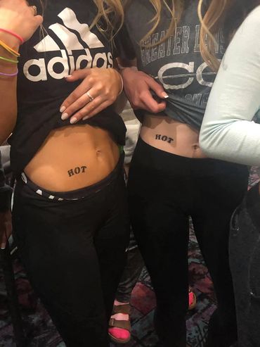 Friends Airbrush Tattoo Michigan