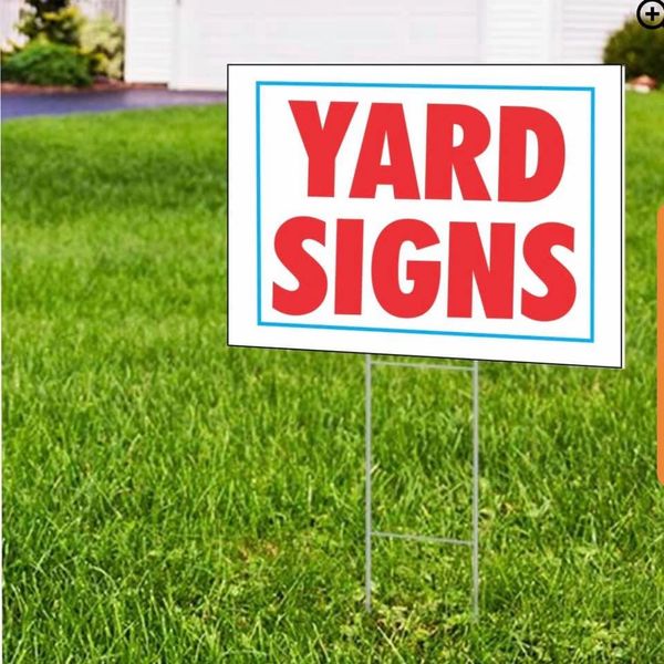 yard signs printing