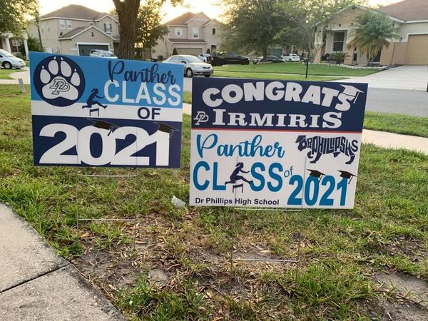 yard signs schools