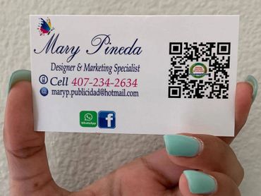 mary pineda designer and marketing specialist