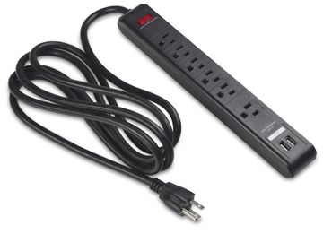 black extension cord