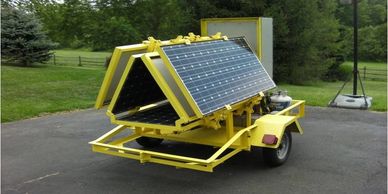 Mobile, hybrid solar power. the first, the best redundancy safe reliable power anywhere off-grid  
