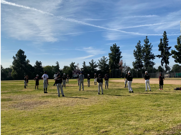 Travel Ball Team Practice