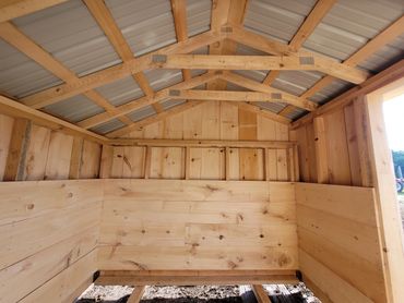 4' Kickwall inside of a Run-In
