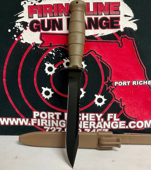 Glock Field Knife - Dark Earth with Saw 
$44.99