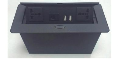 Pop-up Power Mediahub Chargeport Flushed mount Charger for Hotel meeting rooms Telekonek