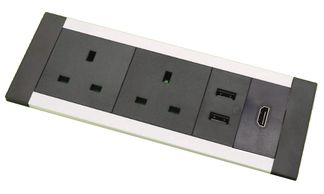 Chargeport Flushed mount Charger for Hotel Telekonek