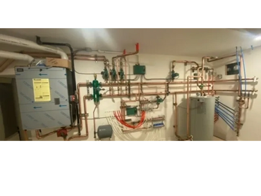 Radiant Heating, Boiler, Hot water heater, Oil to gas conversion.