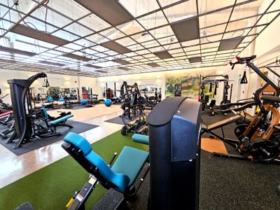 Image of the training studio and equipment.