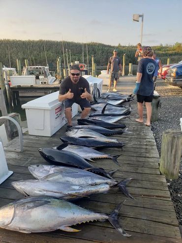 Full catch on the Tale Chaser II Charter