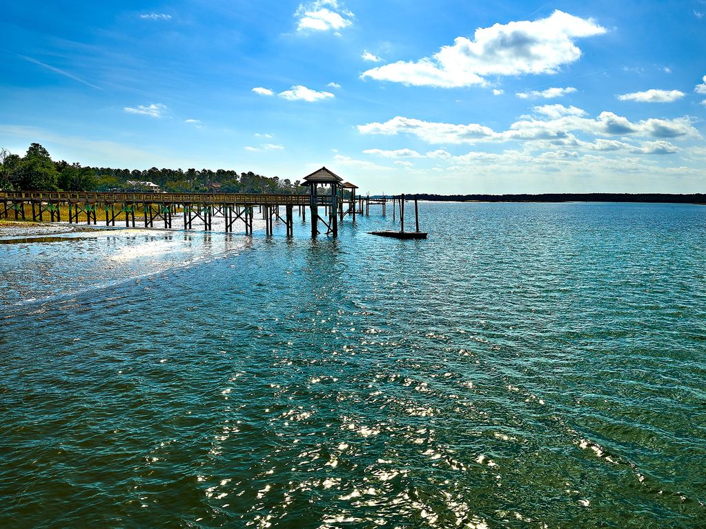 Hilton Head Plantation Dock on Ribaut Island