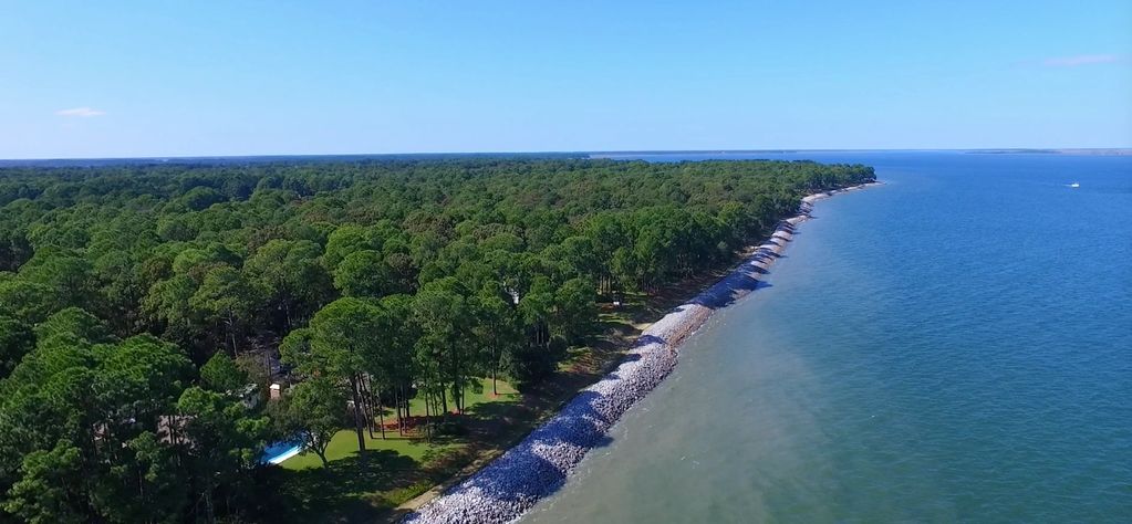 Hilton Head Plantation's Dolphin Head Bluff Walk overlooks the Port Royal Sound.
