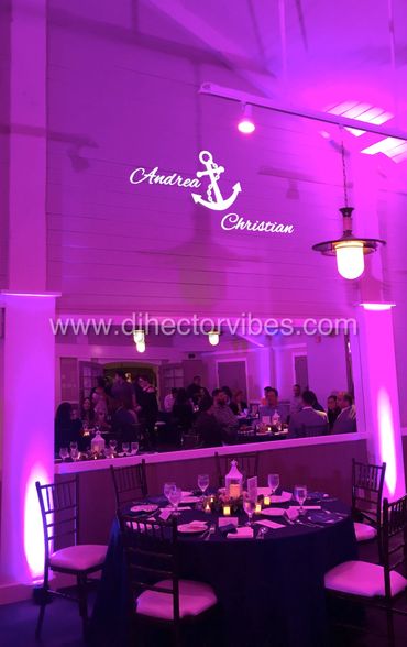 Photo taken at Andrea's and Christian's wedding reception. Marina Del Rey, CA.
