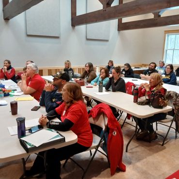 Fair Hill Emergency Response Team meeting with CPR and First Aid training.
