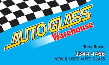 Auto Glass Warehouse Business Card