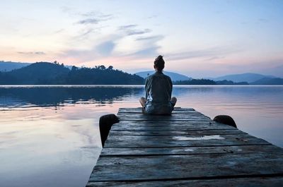Meditation, mindfulness, serenity, and calm
