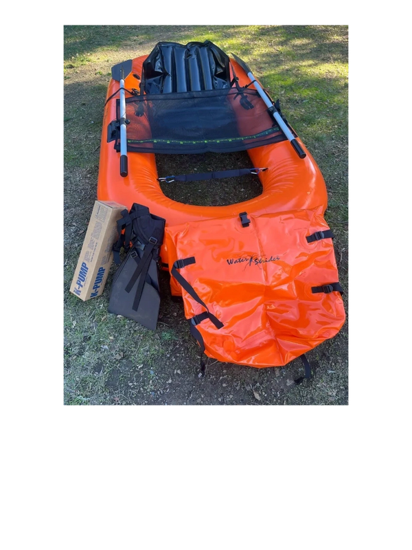 Orange black - Dave Inks Waterstrider kick boat