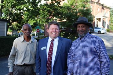 Chris with Rev. Perry Price