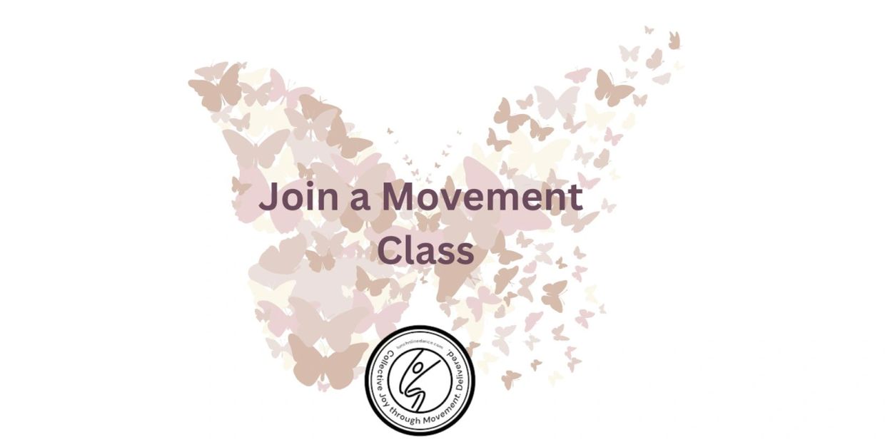 Butterfly-shaped design promoting a movement class.