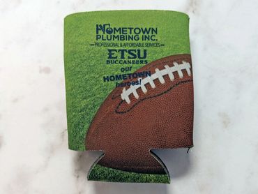 Hometown Plumbing's football kookie for an ETSU ballgame