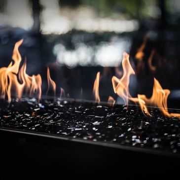 Plains Contracting - Gas Fireplace - Photo by Adi Goldstein on Unsplash