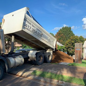 Quarry material delivered to Bangalow, NSW