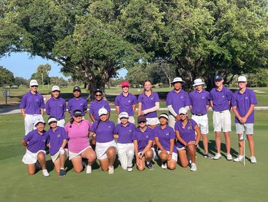 Gold Coast Junior Golf Foundation 2023 Florida Cup Team