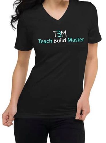 Black V-Neck for female