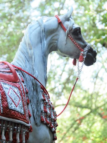 " The Treasure" Arabian horse sculpture
