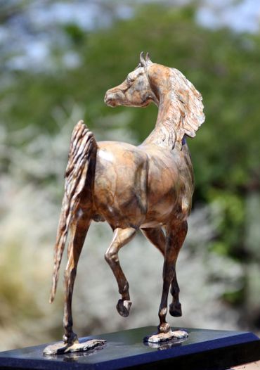 Equine bronze sculpture by J. Anne Butler