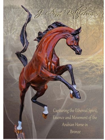 Sunshine Dancer - Arabian horse bronze sculpture