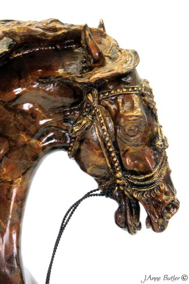 Conquistador - Horse Bronze Sculpture.
16'' (41 cm) high
