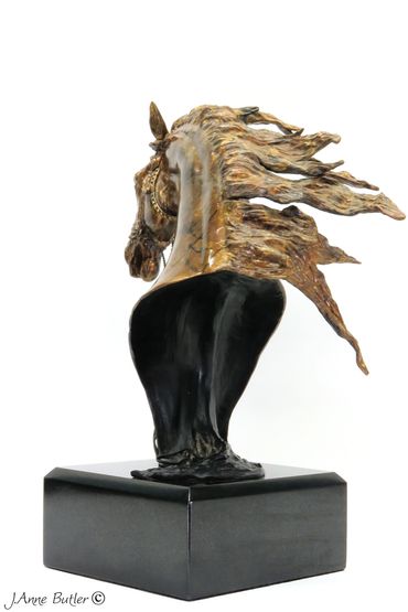 Conquistador - Horse Bronze Sculpture.
16'' (41 cm) high