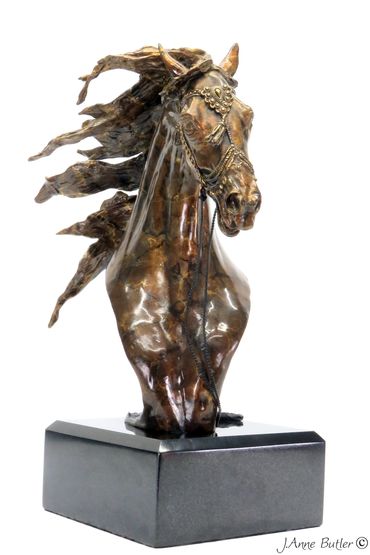 Conquistador - Horse Bronze Sculpture.
16'' (41 cm) high