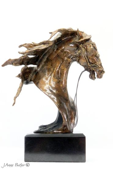 Conquistador - Horse Bronze Sculpture.
16'' (41 cm) high