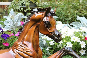 Hope life size Foal Bronze Sculpture