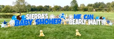 Baby Shower Yard Sign Display in Indianapolis and Greenwood