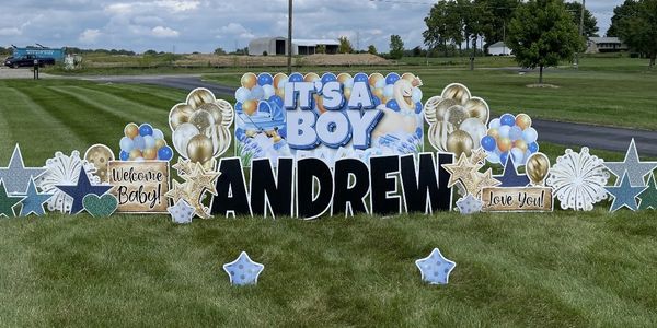 Baby Announcement Yard Signs