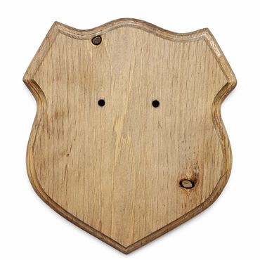 Pine board with weathered oak stain