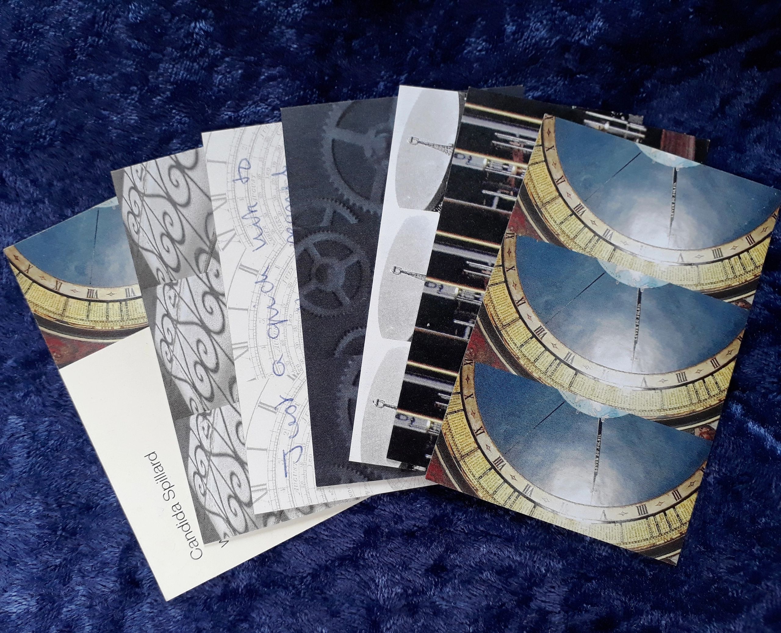 Business cards, C.L. Spillard, writer Science-fiction and fantasy novels and short stories.