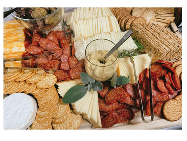 Meat, Cheese, & Cracker Display