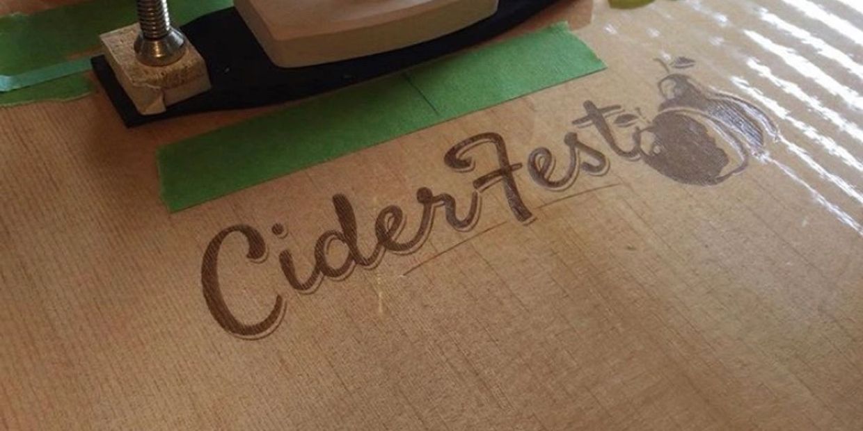 Custom guitar made for Puddicombe Estates family farm by Cithara Guitars in Hamitlon.